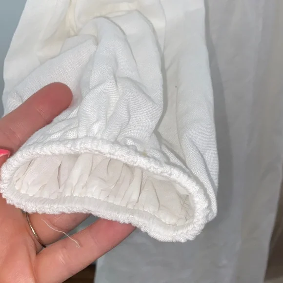 Elegant White Lace Dress - Picture 6 of 8